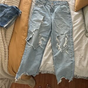 Ariat distressed high rise jeans